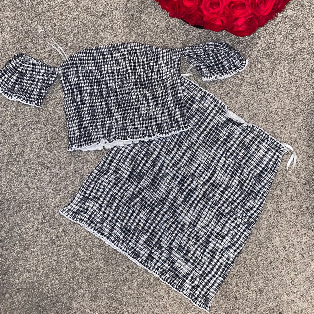 Wild Honey Skirt & Shirt Set